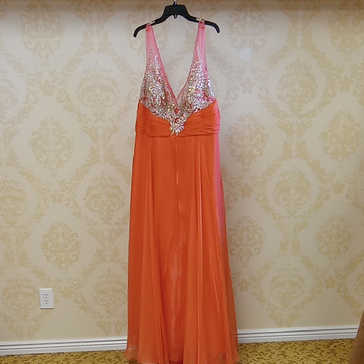 Nwot Rachel Allan Size 28 Prom Dress